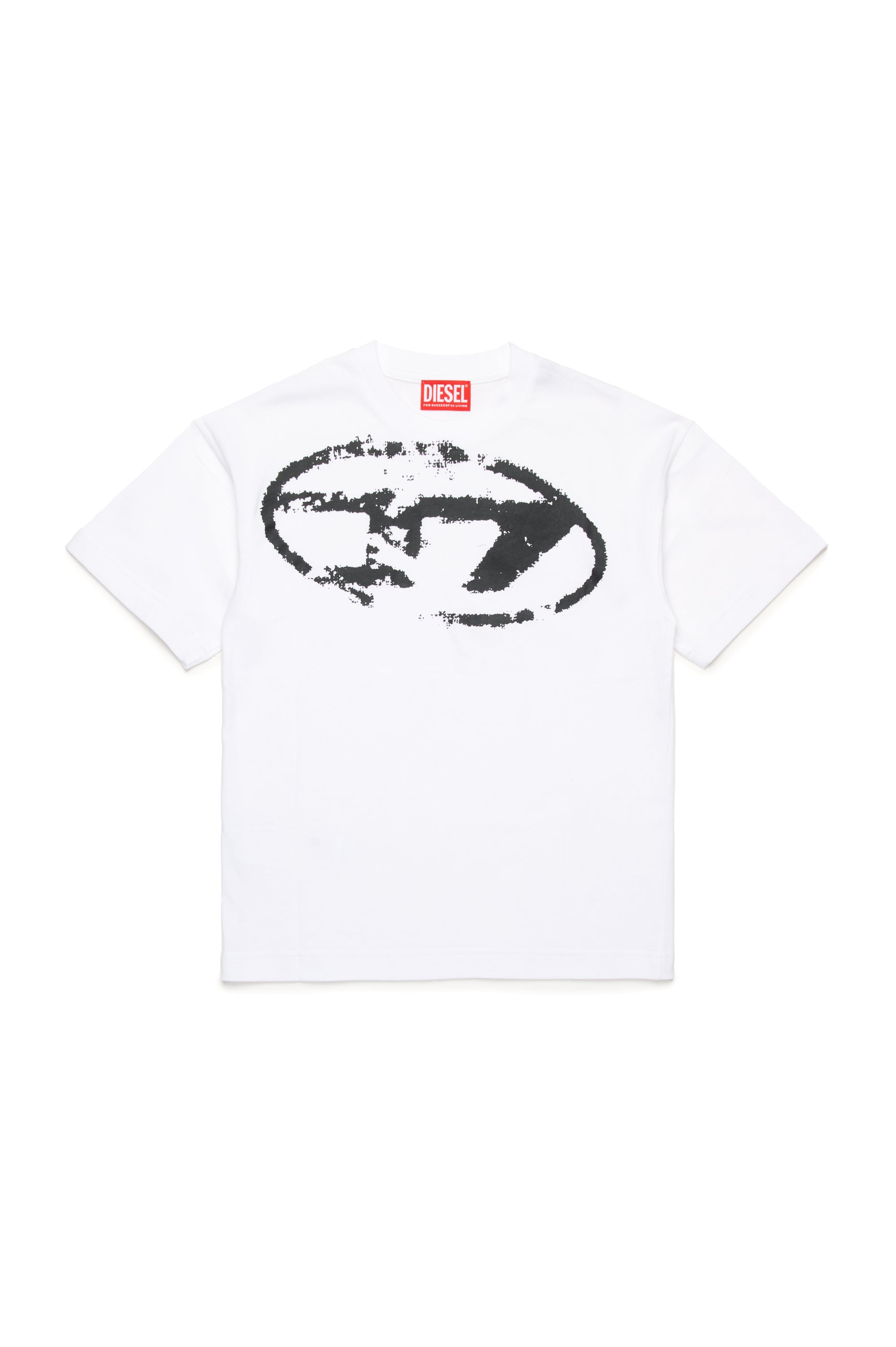 DIESEL T-SHIRT LOGO OVAL-D